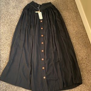 NWT MatildaJane JoannaGaines Grain Silo Maxi Skirt